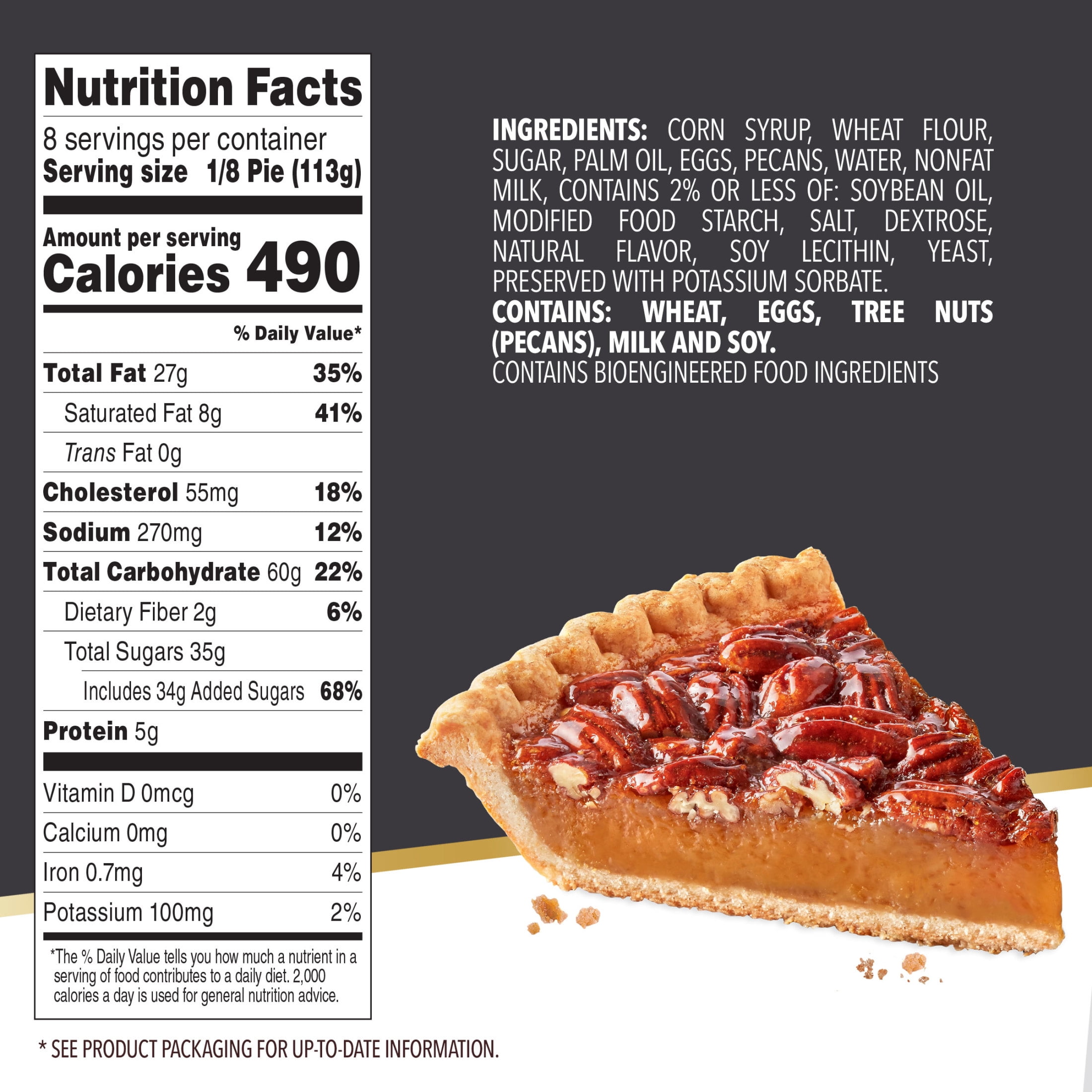 Edwards Frozen Georgia Style Pecan Dessert Pie, 32.0 oz