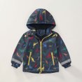 thumbnail image 4 of CAIVO Child Boys Girls Winter Coats Hooded Jacket Wear Kids Thicken Windproof Zipper Warm Outwear Long Sleeve Versatile Outerwear, 4 of 5