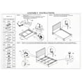 thumbnail image 2 of 1pc Stylish Contemporary Upholstered Full Size Panel Bed with Button Tufting and Dark Gray Finish, 2 of 6