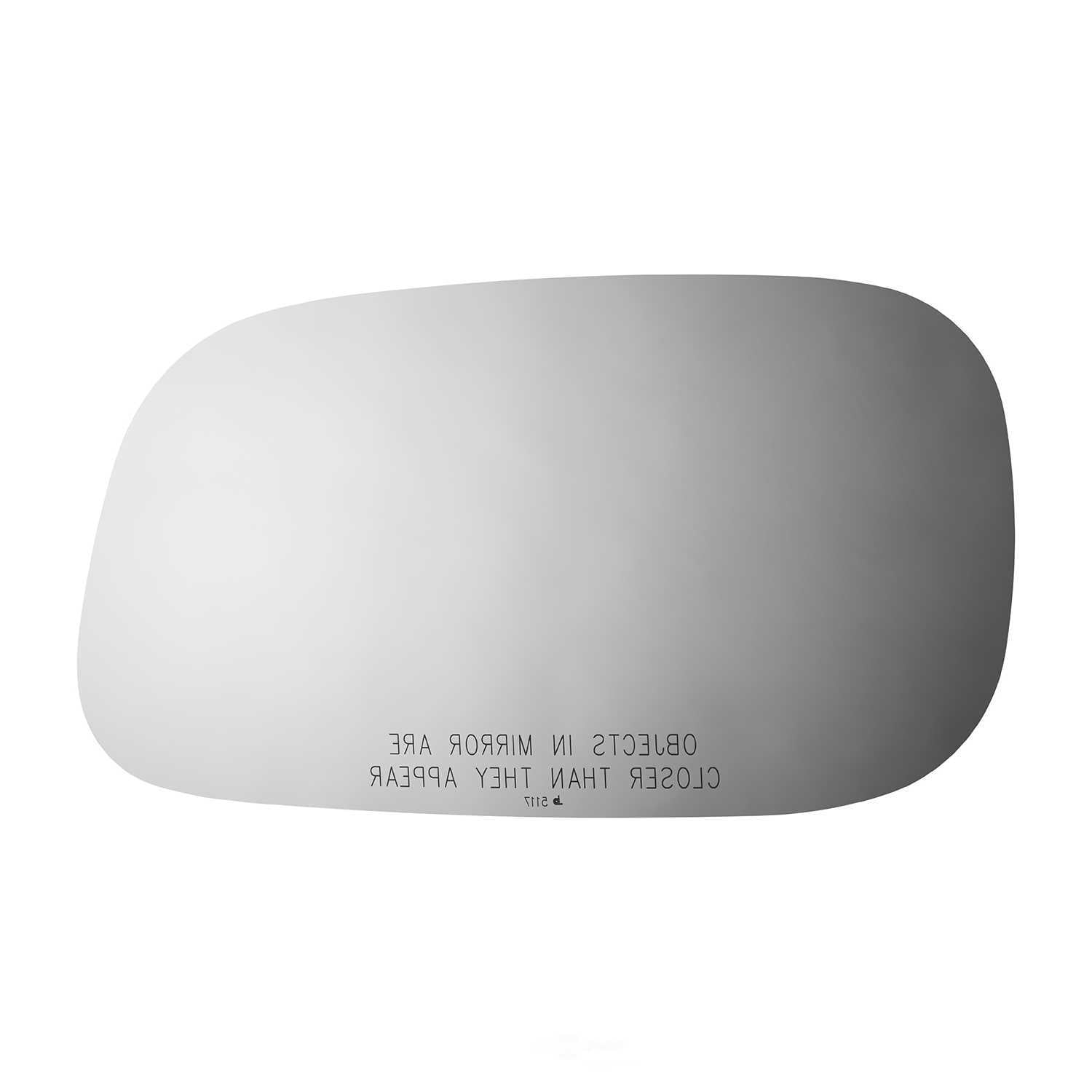 Burco Side View Mirror Replacement Glass - Clear Glass - 5117