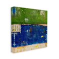 thumbnail image 3 of Stupell Industries Green Blue Striped Street Style Stencil Rustic Abstract Painting Gallery Wrapped Canvas Print Wall Art, Design by Erin Ashley, 3 of 5