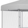 thumbnail image 6 of Craftian 13.1×11.2×7.6FT Outdoor Dog Kennel for Large Dogs, Pet Dog Run Enclosures for Dog Crate Outdoor Metal Galvanized Welded with Waterproof UV-Resistant Cover, 6 of 10