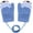 Blue, variant on Baby Toddler Cute Fox Hanging Neck Gloves Winter Warm Mittens Thicken Knitted Gloves, Thermal Plush Lining Full Finger Gloves for Baby 1-3 Years