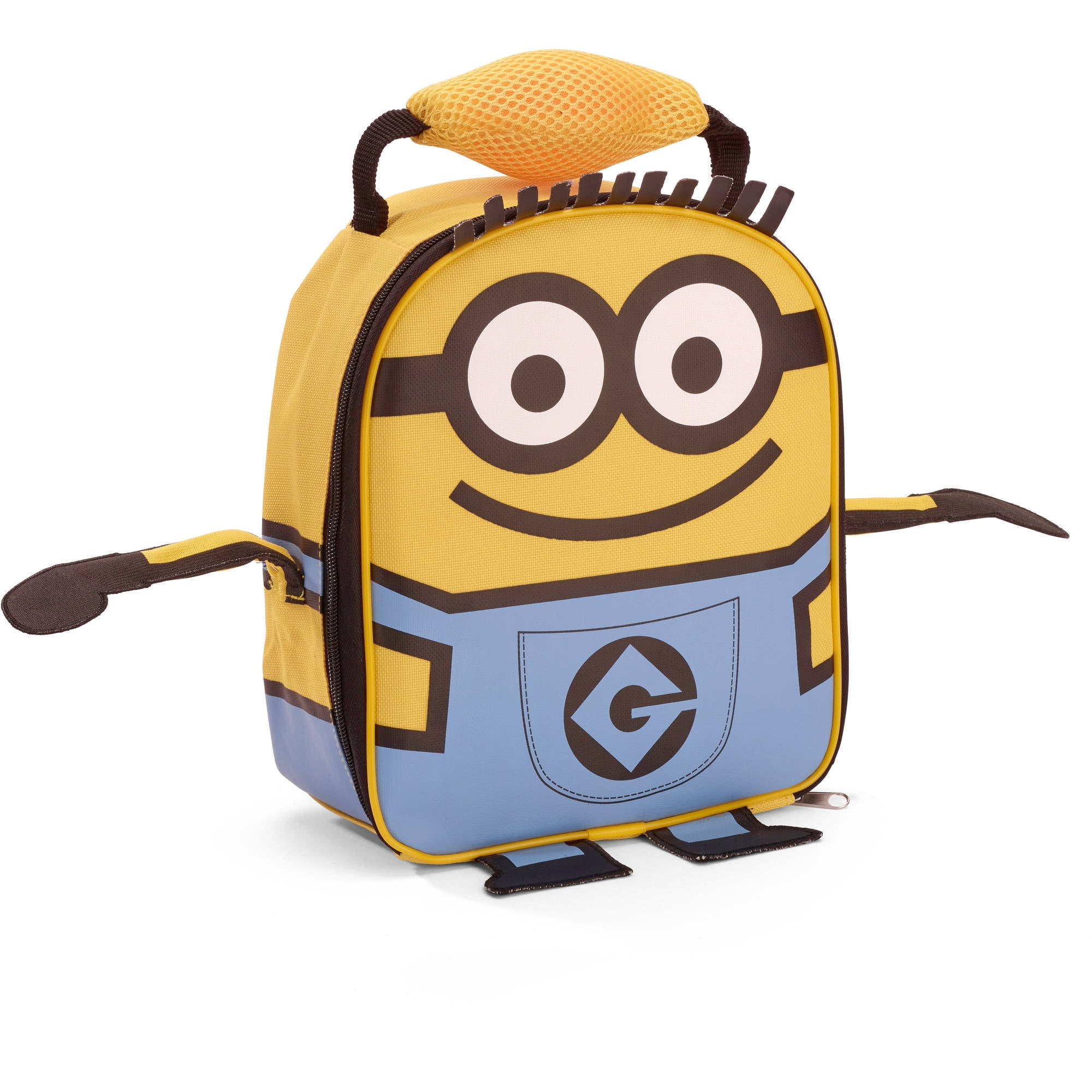 Despicable Me MINIONS METAL Lunch Box Gift Bag Case PHIL NEW 