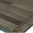 thumbnail image 2 of Roundhill Furniture Prato Two-Tone Wood Upholstered Dining Bench, Blue, 2 of 2