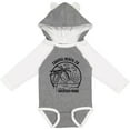thumbnail image 3 of Inktastic Summer Vacation Mode Carmel Beach California Boys or Girls Long Sleeve Baby Bodysuit, 3 of 5
