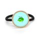 thumbnail image 1 of Cinta para el pelo de metal plateado Unbranded Lindo anfibio verde, 1 of 3