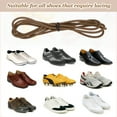 thumbnail image 3 of Uxcell 2 Count Elastic Shoe Laces, No Tie Shoelaces Reflective Dot Coffee, 3 of 6