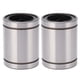 thumbnail image 1 of Cojinetes lineales cilíndricos, 2 piezas de cojinetes de bolas lineales Cojinetes lineales Cojinetes de bolas de movimiento lineal Valor excepcional, 1 of 9