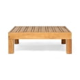 thumbnail image 4 of Christopher Knight Home Oana Acacia Wood Outdoor Coffee Table by  Teak, 4 of 5