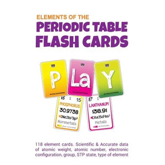 Pre-Owned Elements of Periodic Table Flash Cards (Paperback)