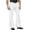 White, variant on Men's Casual Trousers with Pockets Solid Color Flat Front Dress Chino Pants for Business and Leisure Wear