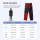 thumbnail image 4 of Fotbe Black Dog Red Background Pantalones de Pijama para Hombre, Pantalones de Dormir, Pantalones de Casa con Cintura Ajustable y Bolsillos-3X-Large, 4 of 6