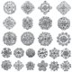 thumbnail image 3 of Paquete de 24 broches de diamantes de imitación, broches florales de moda para mujer para de blanco jinwen Pin de broche de perlas, 3 of 7