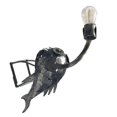 thumbnail image 3 of Bearachild Lámpara de Retro, lámpara artística de pez, farol de Metal, decorativa de pie para Bar, cafetería, arte, sala de estar y oficina Iluminación y accesorios, 3 of 6
