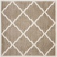 thumbnail image 1 of Safavieh Amherst Wheat Indoor Outdoor Rug - Square 7', 1 of 2