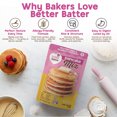 thumbnail image 3 of Better Batter Gluten Free Pancake Mix 1lb - Vegan, Kosher, Non GMO, 3 of 8