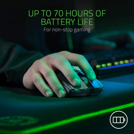 Razer - Viper Ultimate Ultralight Wireless Optical Gaming Mouse with Charging Dock - Black