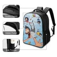 thumbnail image 4 of Bob's Burgers Adventures Basic Backpack Schoolbag Travel Bag 2 Compartment Bookbag Laptop Daypack Satchel Rucksack 16 Inch, 4 of 6