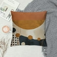 thumbnail image 2 of Nawypu  Boho Throw Pillow Covers Mid Century Modern Navy Blue Burnt Orange Pillow Cover Decorative Abstract Minimalist Cushion Pillow Case Indoor Outdoor for Couch Bed Home Decor, 2 of 5