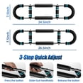 thumbnail image 5 of EAST MOUNT Twister Arm Trainer, Power ChestExpander, Adjustable Forearm Strengthener, Arm ExerciseEquipment, Portable Spring Resistance for Home Workout Equipment (70-110lb), 5 of 7