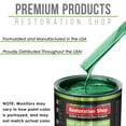 thumbnail image 4 of Rally Green Metallic Prem Quart Kit Low VOC URETHANE BASECOAT Auto Paint Kit, 4 of 6