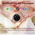 thumbnail image 4 of Reloj Inteligente Mujer Bluetooth Call Moda Pantalla Redonda, 4 of 8