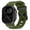 Armygreen-Black Buckle, variant on Sport Band for Apple Watch Ultra 49mm/Series 11 10 9 8 7 6 5 4 SE 44/45/46mm, Durable Silicone Strap with Metal Hardware,Pink-Titanium Buckle