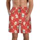 thumbnail image 1 of Balery Japanese Maneki Cats Traje de Baño Estilo Hawaiano para Hombre, Shorts de Secado Rápido con Bolsillos-XX-Large, 1 of 6