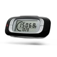thumbnail image 1 of Sensor Pedometer 7 Days Memory with Step Counting Activity Time Distance Calorie Burning Measurement 12/24 Hour Time Display Error Step Correction with Clip and Lanyard, 1 of 7