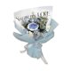 thumbnail image 1 of Ramo de flores de punto, regalo para el día de la madre, flores de ganchillo decorativas terminadas para Azul, 1 of 9