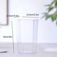 thumbnail image 2 of yilyih Acrylic Flower Vase,Clear Square Tapered Table Flowers Vase Decorative Centerpiece for Home Kitchen Wedding Decorations,Unbreakable Plastic Vase for Flowers,Cube Shape, 2 of 9