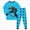 S30-Boy Outfit Fall Winter Clothes-Sky Blue, variant on Boys And Girls Suit Long Pants Regular Long Sleeved Round Neck Dinosaur 3D Printed 6-12 Months 12-24 Months 2T 3T 4T 5T 6T 7T 6-7 Years Grey
