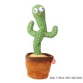 thumbnail image 3 of Baile de cactus cantando Twisting Electric Shake con las canciones de peluche (B) Sywqhk Libre de BPA, 3 of 9