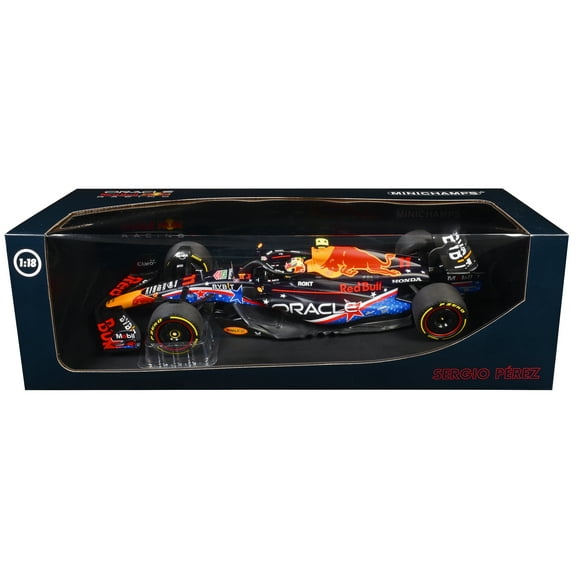 MINICHAMPS 1/18 - RED BULL RB19 - Austin GP 2023 (S. Perez)