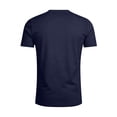thumbnail image 4 of Domuza Mens Henley Short Sleeve T-Shirt Casual Shirt Summer Button Solid T Shirts Navy 2XL, 4 of 4
