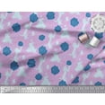 thumbnail image 3 of Soimoi Poly Georgette Fabric Dot & Rose Floral Print Fabric by Yard 42 Inch Wide, 3 of 3