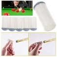 thumbnail image 3 of 10Pcs/pack New Replacement Cover Plastic 9/10/11/12/13mm Tip Protector Pool Cue Stick Slip-on Billiards Cue Tips 10MM, 3 of 8