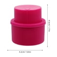 thumbnail image 2 of CRILSTYLEO 1Pcs Carbonation Keeper Rosy Circular Prevent Spillage for Beer Can Everyday Use, 2 of 6