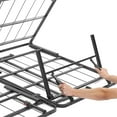 Allswell 14" Convertible High Platform Metal Bed Frame, Queen/King