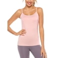 thumbnail image 1 of Txlixc - Camiseta sin mangas básica para mujer, con tirantes finos, camisetas interiores ajustables para yoga Txlixc Moda, 1 of 7