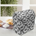 thumbnail image 4 of Gothic Lounger Chair Bag, Victorian Floral Motifs and Owl Classical Vintage Flourishes, High Capacity Storage with Handle Container, Lounger Size, Black Grey White, by Ambesonne, 4 of 5