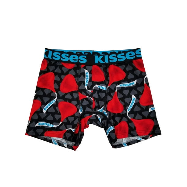 Hershey's Hershey's Kisses Mens Black Valentine's Day Underwear