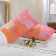 thumbnail image 3 of Outdoor Pillow Cover Abstract Ombre Orange Pink Set of 2 Waterproof Throw Pillowcases Oil Painting Art Decorative Patio Furniture Pillows for Couch Garden Indoor & Outdoor Use, 3 of 9