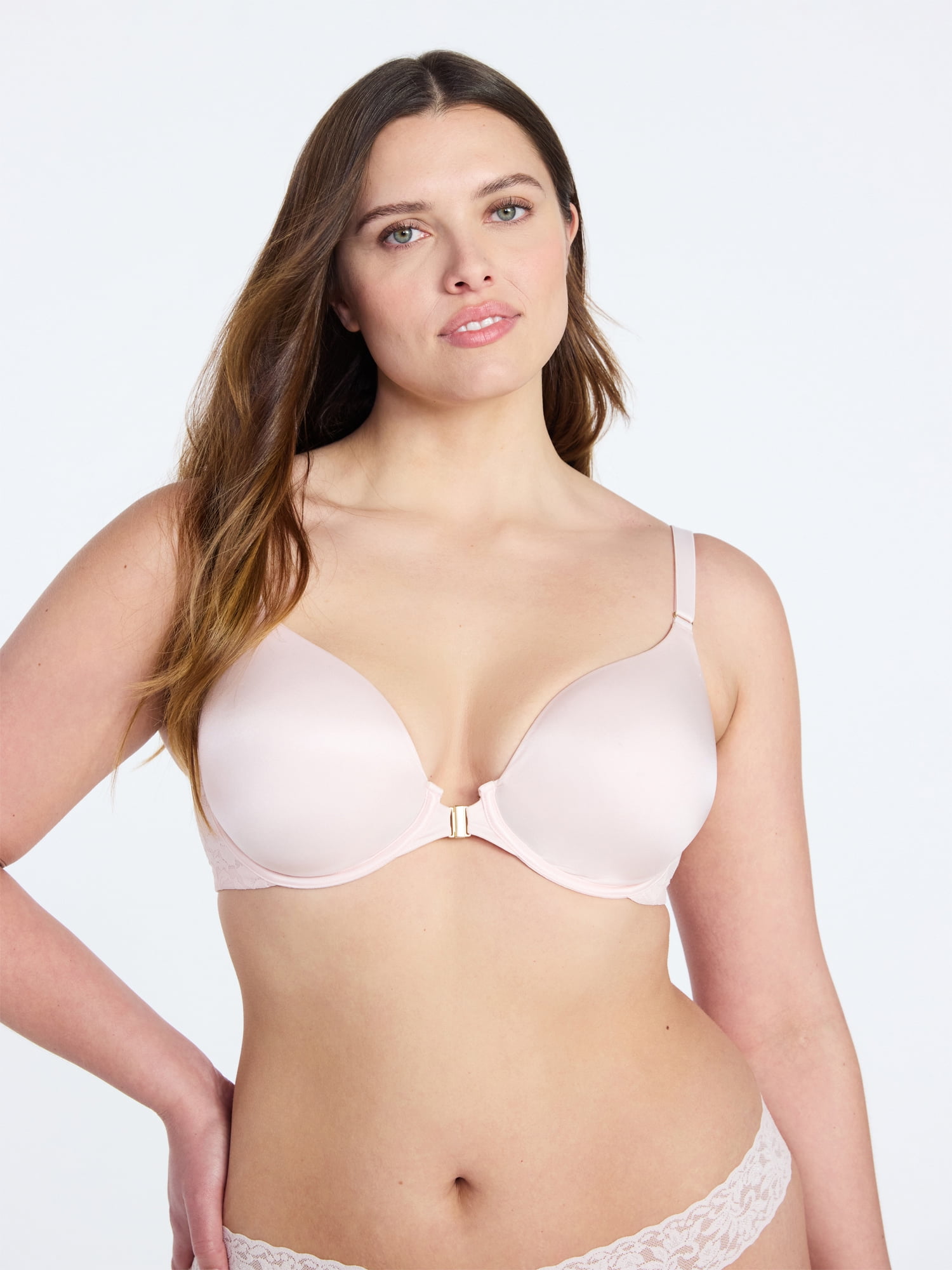 Joyspun Women's Front Close T-Shirt Bra, Sizes 34B-40DD