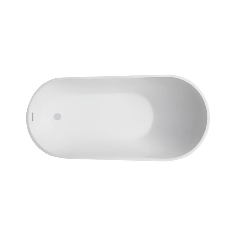 59 Leith Acrylic Freestanding Tub Signature Hardware, 51 OFF