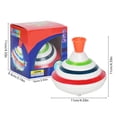 thumbnail image 3 of Push Down Spinning Top Toy with LED and Music Peg-top Hand Spinning Gyro Toy Gift for Kids, 3 of 8