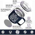 thumbnail image 3 of Taza de café AMAZPRINTS Grandparents con aislamiento, 400 ml, azul marino, 3 of 8