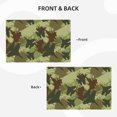 thumbnail image 3 of Placemats Set Of 4 / 6, Aircraft Green Camouflage Placemats For Dining Table Indoor/Outdoors Heat Resistant Washable Placemats 18" X 12", 3 of 8