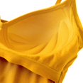 thumbnail image 3 of WBQ Women's V-Neck Camisole Tank Top Adjustable Spaghetti Strap Sleeveless Stretch Undershirt With Shelf Bra, 3 of 7